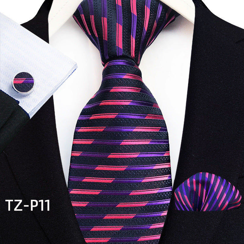Hyerso Tadesse Select Men's Tie, Pocket Square & Cufflinks Set