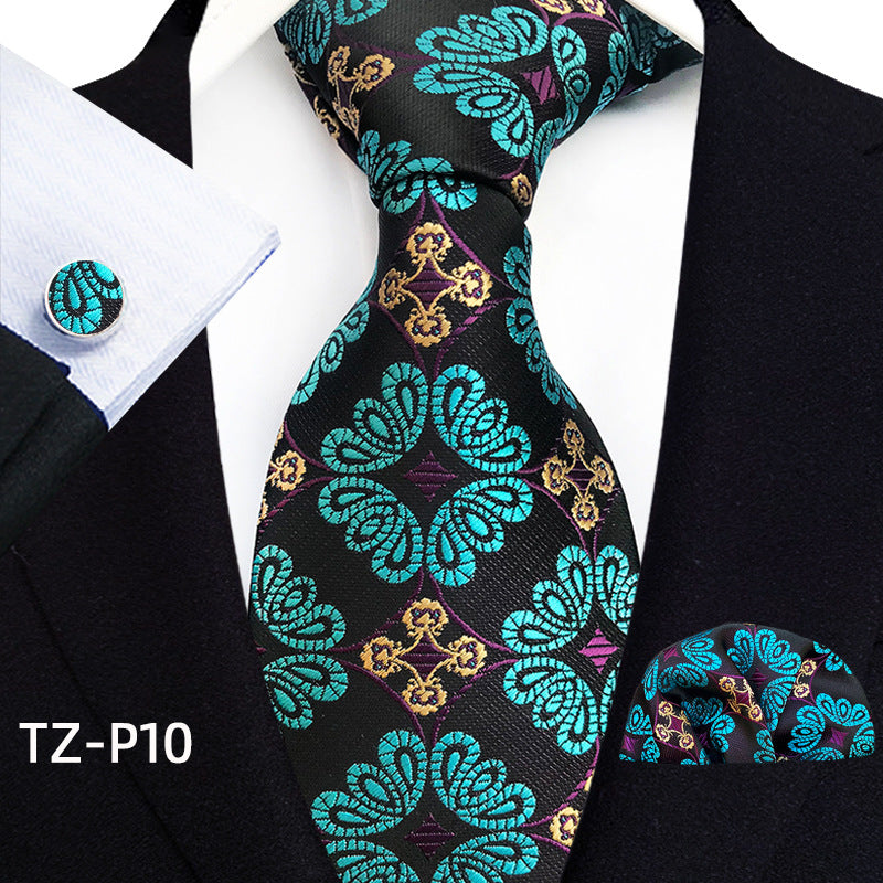 Hyerso Tadesse Select Men's Tie, Pocket Square & Cufflinks Set