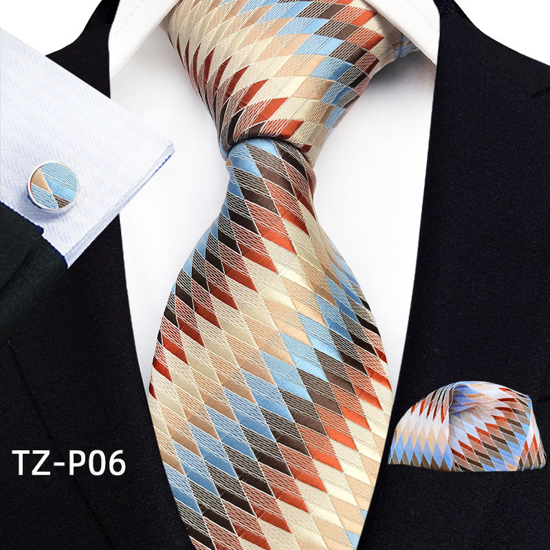 Hyerso Tadesse Select Men's Tie, Pocket Square & Cufflinks Set