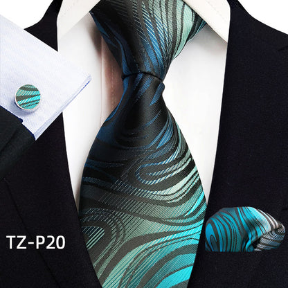 Hyerso Tadesse Select Men's Tie, Pocket Square & Cufflinks Set