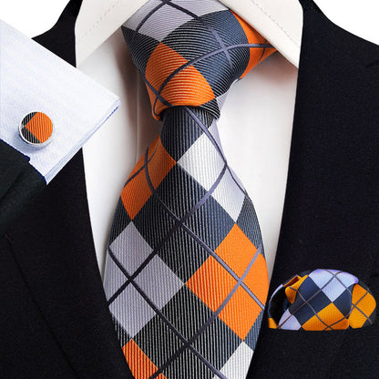 Hyerso Tadesse Select Men's Tie, Pocket Square & Cufflinks Set