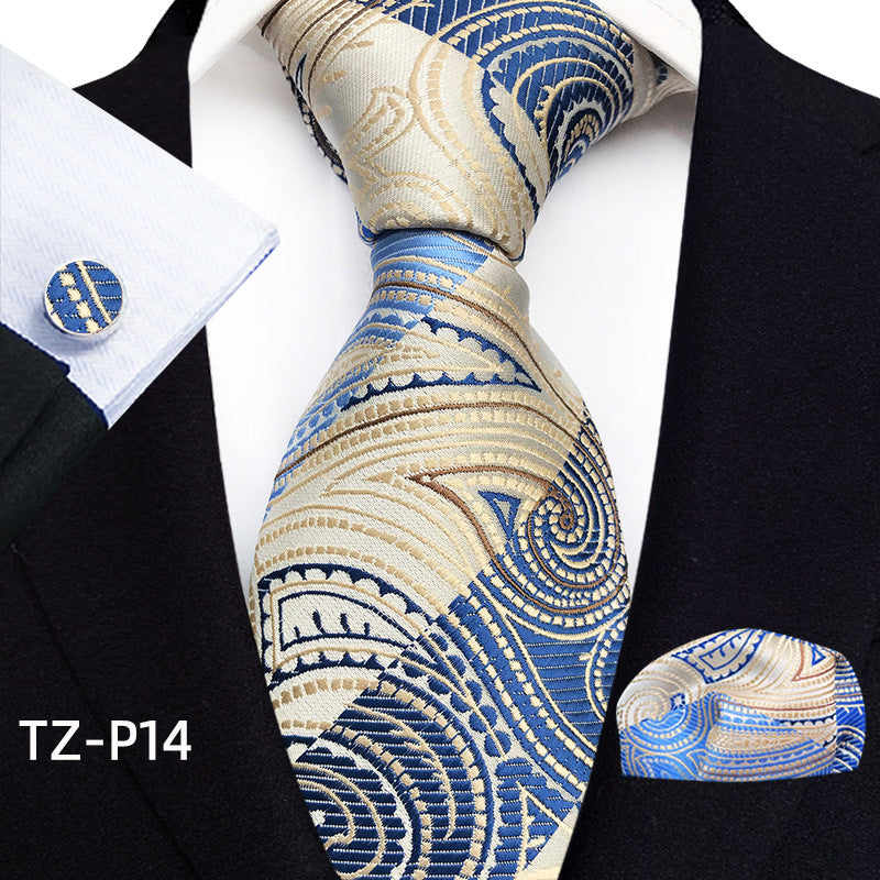 Hyerso Tadesse Select Men's Tie, Pocket Square & Cufflinks Set