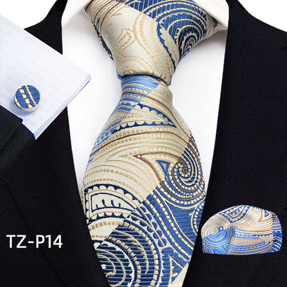 Hyerso Tadesse Select Men's Tie, Pocket Square & Cufflinks Set
