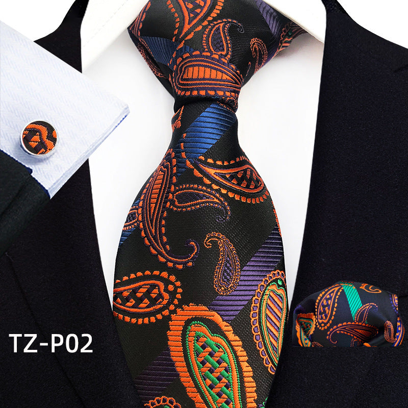 Hyerso Tadesse Select Men's Tie, Pocket Square & Cufflinks Set