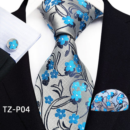 Hyerso Tadesse Select Men's Tie, Pocket Square & Cufflinks Set