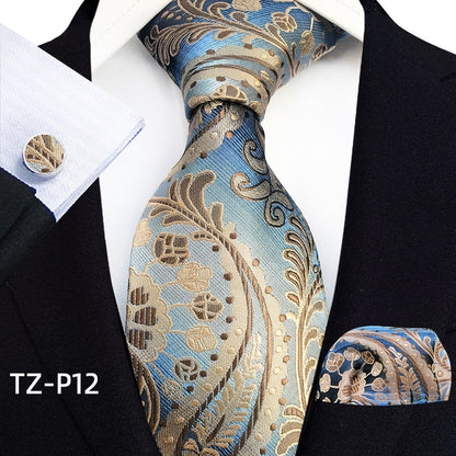 Hyerso Tadesse Select Men's Tie, Pocket Square & Cufflinks Set
