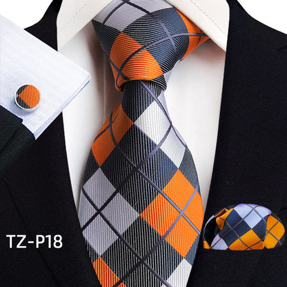 Hyerso Tadesse Select Men's Tie, Pocket Square & Cufflinks Set