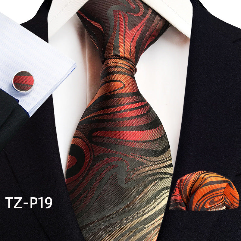 Hyerso Tadesse Select Men's Tie, Pocket Square & Cufflinks Set