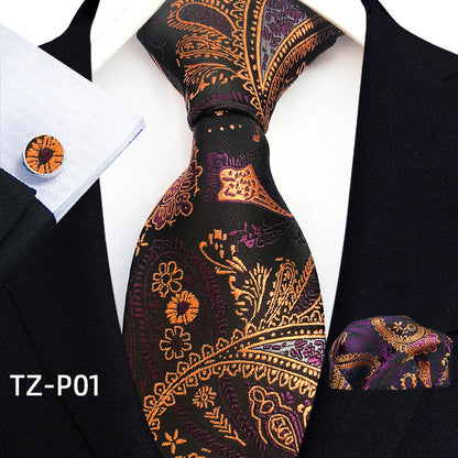 Hyerso Tadesse Select Men's Tie, Pocket Square & Cufflinks Set
