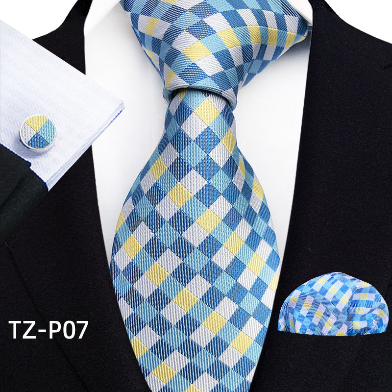 Hyerso Tadesse Select Men's Tie, Pocket Square & Cufflinks Set