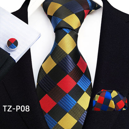 Hyerso Tadesse Select Men's Tie, Pocket Square & Cufflinks Set